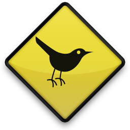 Sign bird twitter