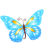 Butterfly blue animal