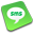 Sms social logo call