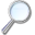 Zoom magnify magnifying search magnifier loupe find glass look eye