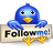 Twitter me follow