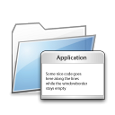 Software app application folder apps copy