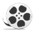 Reel with video movie film copy