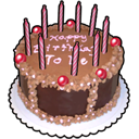 Birth birthday cake
