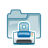 Folder print printer hardware