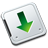 Folder download down decrease arrow