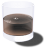 Cola cup brown
