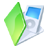 Folder ipod green player mp3