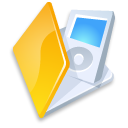 Folder ipod yellow mp3 player