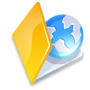 Folder web yellow