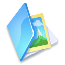 Folder image blue