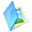 Folder image blue