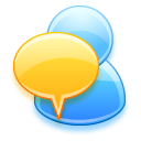 Chat social logo application settings setings