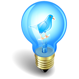 Light twitter bulb
