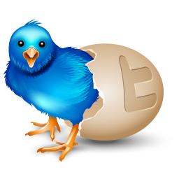Egg twitter bird