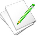 Document doc file documents white update pencil edit paper add
