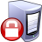 Lock pc server user computer lock icon hardware