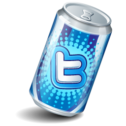 Soda can twitter