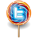 Twitter lollipop