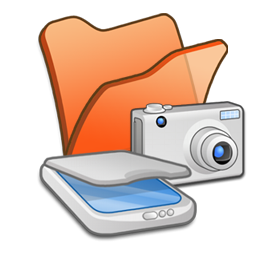 Cameras orange folder scanners &