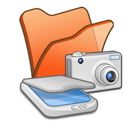 Cameras orange folder scanners &