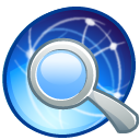 Web magnifying search magnify zoom magnifier find loupe glass look eye