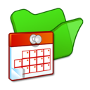 Folder scheduled tasks green