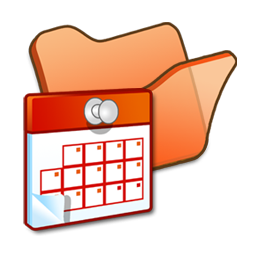 Tasks orange folder scheduled