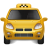 Yellow taxi car
