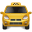 Yellow taxi car