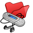 Mymusic red folder
