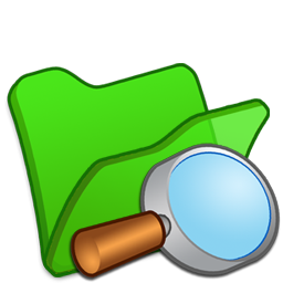 Green explorer folder