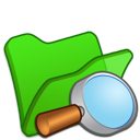 Green explorer folder