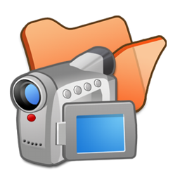 Folder videos orange