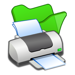 Folder printer green