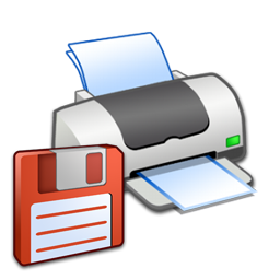 Printer floppy