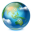 World earth globe browser