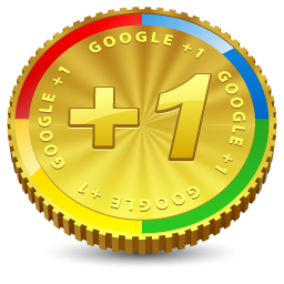 Google plus +1 one coin