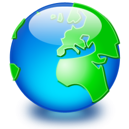 Earth world network global internet
