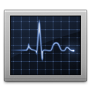 Diagnostics screen activity monitor