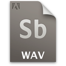 Document file secondary audio wav sb