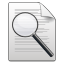 Actions document file doc magnifying search zoom magnify loupe magnifier find paper look