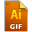 Giffile ai file icon document