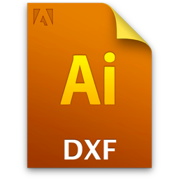 Document dxffile file ai icon