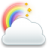Cloud rainbow weather bear