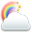 Cloud rainbow weather bear