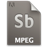 Mpeg secondary sb document file
