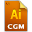 Icon document cgmfile file ai