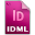 Id60 icon idmlfile document file