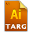 Targafile file document icon ai